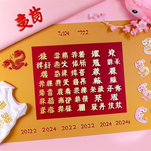 龙年女宝宝名字大全2024有寓意 吉祥如意的名字